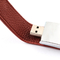 چرم واقعی USB Stick 2.0 3.0 USB فلش درایو قابل حمل 64 گیگابایت 30 مگابایت بر ثانیه