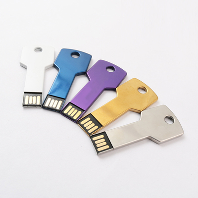 درایو فلش کلید فلزی USB 2.0 و 3.0 64 گیگابایتی 128 گیگابایتی مطابق با استاندارد ایالات متحده