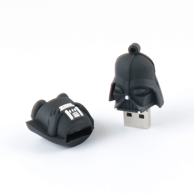 درایوهای فلش USB Cartoon Shaped Star Wars 3D 2.0 3.0 512GB 1TB 2TB PVC Open