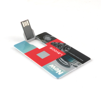 چرخش 360 درجه کارت اعتباری USB Memory Stick 2.0 UDP Flash Chips 80MBS