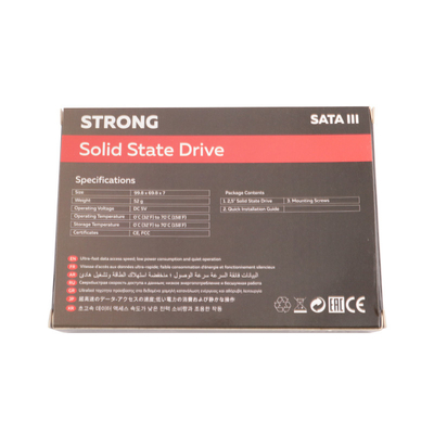 2.5 هارد دیسک های داخلی SSD با مقاومت لرزش 20G/10-2000Hz و دمای کار -40-85C