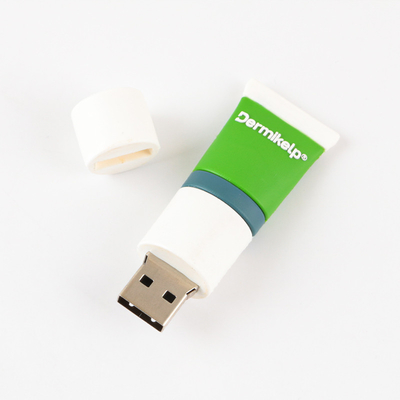 چاپ صفحه ابریشم درایوهای فلش USB سفارشی با USB 2.0 رابط قالب باز توسط طراحی مشتری