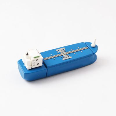 درایوهای فلش USB به شکل قایق PVC سفارشی 2.0 و 3.0 256 گیگابایتی 512 گیگابایتی 1 ترابایتی