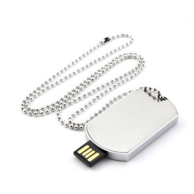 نشان‌واره شخصی‌شده فلش درایو USB Metal 2.0 128 گیگابایت تراشه‌های فلش UDP درجه‌بندی شده