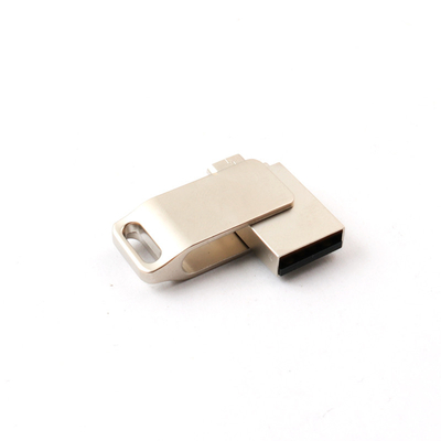 OTG Android Metal USB Flash Drive 128GB حافظه USB mini UDP 15MB/S