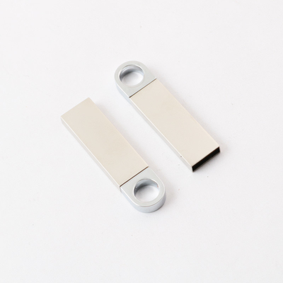 لوگوی لیزری 4 گیگابایتی 8 گیگابایتی 16 گیگابایتی فلزی فلش درایو USB USB Memory Stick نقره ای 2.0