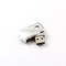 کلید داخل فلزی USB 3.0 پیچشی شکل PCBA سرعت سریع 256 گیگابایت