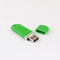 لوگوی CMYK استیک USB پلاستیکی با سرعت سریع ساخته شده با / بدون بدنه روغن لاستیکی