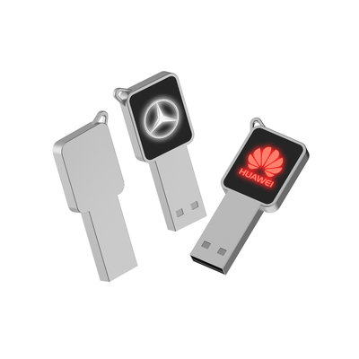 درایو فلش USB با سرعت بالا با بدن فلزی / پلاستیکی نور LED در هنگام کار درخشان است