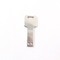 کلید USB فلزی 2.0 با سرعت 30 مگابایت بر ثانیه 64 گیگابایت 128 گیگابایت مطابق با استاندارد ایالات متحده