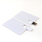 نشان‌واره CMYK چاپ رنگارنگ کارت اعتباری کارت اعتباری MINI Udp تراشه‌های فلش 2.0 30 مگابایتی
