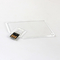 کارت اعتباری پلاستیکی شفاف USB Memory Stick 2.0 MINI UDP 128GB 64GB 50MB/S