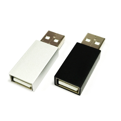 پشتیبانی توسط MOQ مقدار - نقره ایمنی شارژ USB داده های مسدود کننده