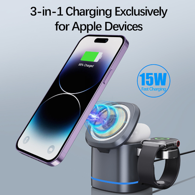 حداکثر کارایی شارژ خود را با شارژ سریع بی سیم شارژ پد 5V / 1A خروجی و حفاظت از ولتاژ بالا شامل