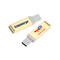 چوب طبیعی USB لوگو چوب قلم درایو با چاپ و یا Embossing برای کسب و کار خود را
