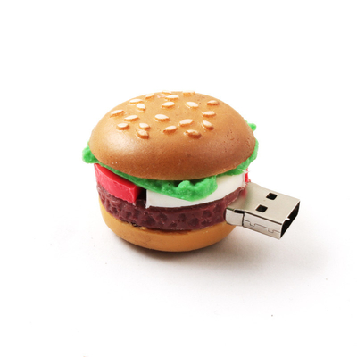 KFC مک دونالد هامبرگر شکل USB فلش درایو سفارشی برای غذای مصنوعی هدیه های شرکت