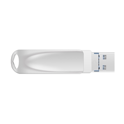 نقره TYPE C usb 3 در یک با USB 2.0 USB 3.0 و Type C Connector