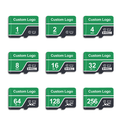 کارت های حافظه مایکرو اس دی با خواندن سریع تا 100MB / s پشتیبانی از فاکتور فرم چاپ OEM memory card