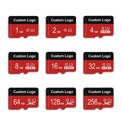 کارت های حافظه مایکرو اس دی با خواندن سریع تا 100MB / s پشتیبانی از فاکتور فرم چاپ OEM memory card