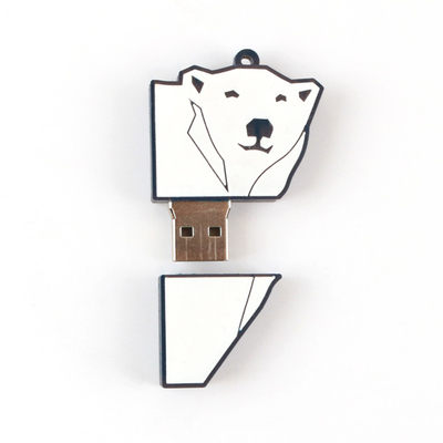 رنگارنگ سفارشی USB فلش درایو PVC یا سیلیکون قالب باز توسط شکل مشتری