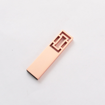 512GB فلزی USB فلش درایو نقره ای لوگو برای نیازهای ظرفیت بالا
