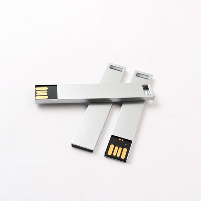 Silver Or Customized Made Metal USB Flash Drive -20°C To 85°C For Your Business