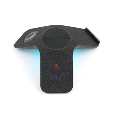 قطر 62MM 3 در 1 ایستگاه شارژ بی سیم با نور و شاخص Fidget Spinner