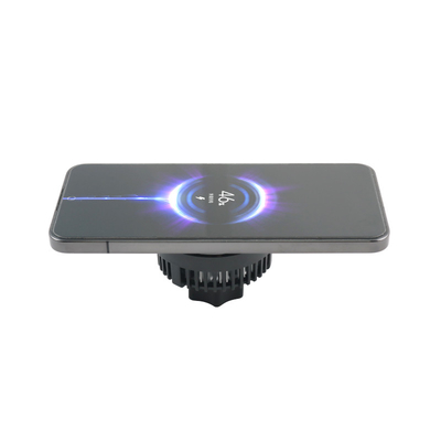 شارژر 15 وات اتومبیل بدون سیم نوع مغناطیسی با نور LED و یخچال