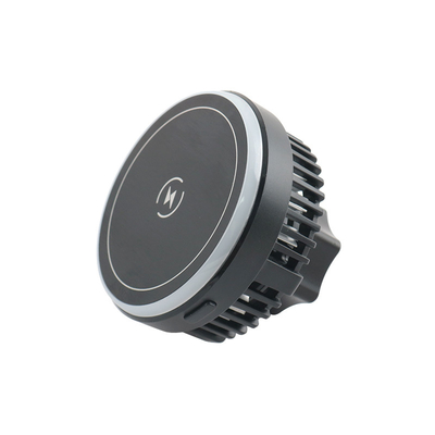 شارژر 15 وات اتومبیل بدون سیم نوع مغناطیسی با نور LED و یخچال