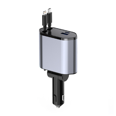 شارژ فوق العاده سریع MAX 100W شارژر اتومبیل نوع C برای ورودی ولتاژ 12-24v