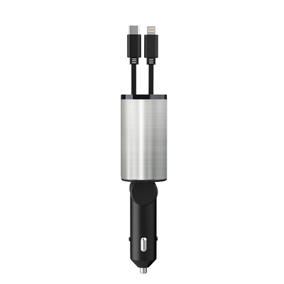 شارژر ماشین کمکت 139*65*34.5mm با 2 قطعه USB خروجی 5V/2.4A