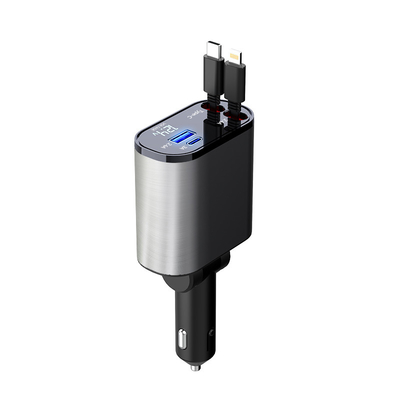 شارژر اتومبیل 5V/3A با قدرت 120W MAX
