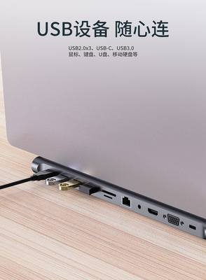 ابعاد قابل گسترش USB 3.0 کمپکت برای کامپیوتر کامپیوتر 11 در یک