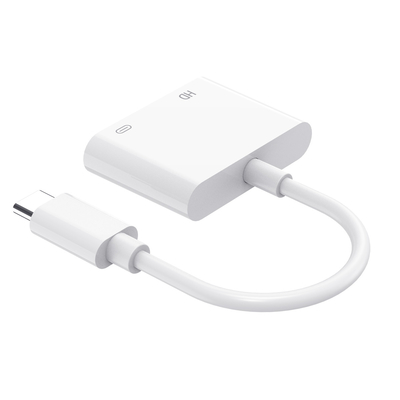 سرعت انتقال داده تا 5 گیگابایت در ثانیه هاب آلومینیومی HDMI هاب USB C با لوگو چاپ شده یا لیزر چاپ شده