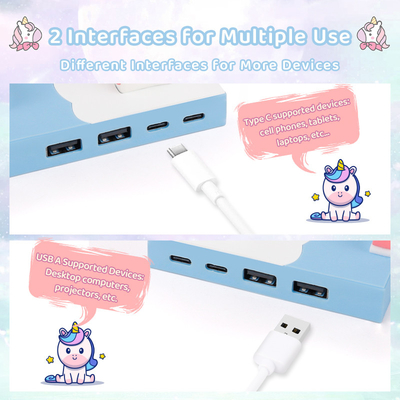 EasyCarry Multi Port Type C Station USB C Hub آداپتور هوشمند