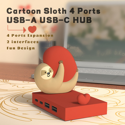 ایستگاه چند منظوره usb c هاب آداپتور هوشمند با کارت حافظه