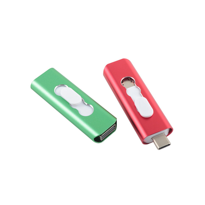 فلز نوع C USB فلش درایو 2.0 و USB 3.0 128GB 256GB استاندارد ایالات متحده