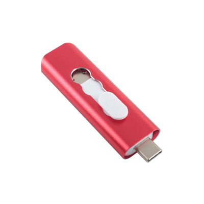 فلز نوع C USB فلش درایو 2.0 و USB 3.0 128GB 256GB استاندارد ایالات متحده