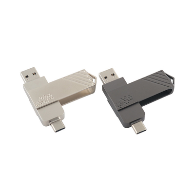فلز نوع C USB فلش درایو شکل پیچ سرعت سریع می تواند به طور مستقیم از طریق تلفن استفاده شود
