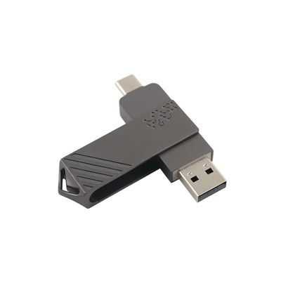 فلز نوع C USB فلش درایو شکل پیچ سرعت سریع می تواند به طور مستقیم از طریق تلفن استفاده شود
