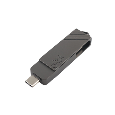 فلز نوع C USB فلش درایو شکل پیچ سرعت سریع می تواند به طور مستقیم از طریق تلفن استفاده شود