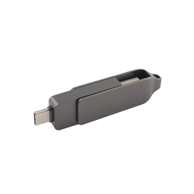 تفنگ فلزي سي نوع سي USB فلش درايو تويوست شکل سرعت سريع 3.0 و 3.0