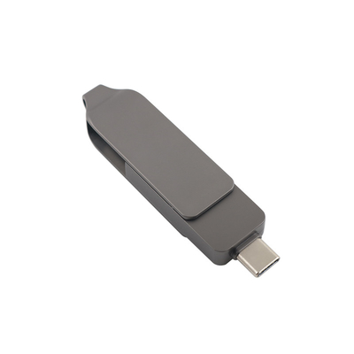 تفنگ فلزي سي نوع سي USB فلش درايو تويوست شکل سرعت سريع 3.0 و 3.0