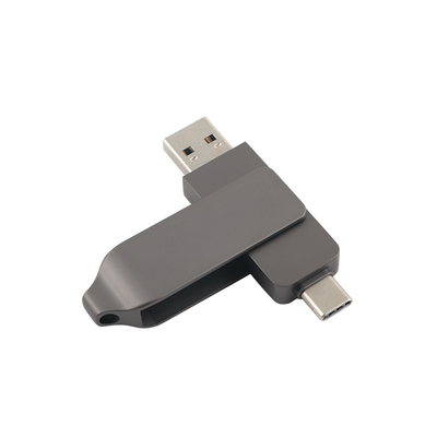 تفنگ فلزي سي نوع سي USB فلش درايو تويوست شکل سرعت سريع 3.0 و 3.0