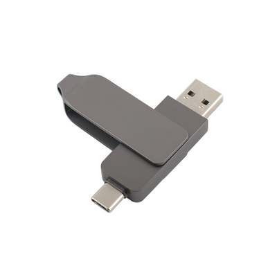تفنگ فلزي سي نوع سي USB فلش درايو تويوست شکل سرعت سريع 3.0 و 3.0
