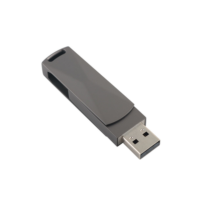 تفنگ فلز سیاه نوع C USB فلش درایو با سرعت سریع 3.0 و 3.0 شکل پیچ