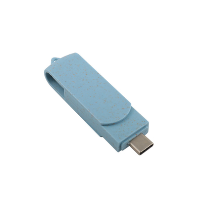 مواد بازیافتی درایو فلش USB با دیسک نوع C U برای ذخیره سازی داده