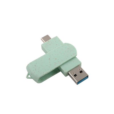 رمز عبور پشتیبانی شده لوگو سفارشی نوع C USB فلش درایو برای ذخیره سازی انبوه و آپلود داده