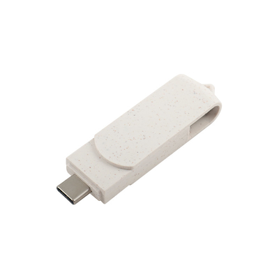 جعبه مواد بازیافتی درایو فلش USB با نوع C 3.0 دستگاه ذخیره سازی داده های محافظت شده با رمز عبور