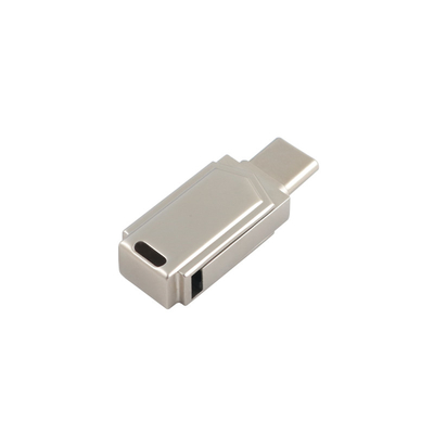 13 گرام زنک آلیاژ USB 3.0 و نوع C حافظه با رمز عبور داده ها و لوگو USB لیزر